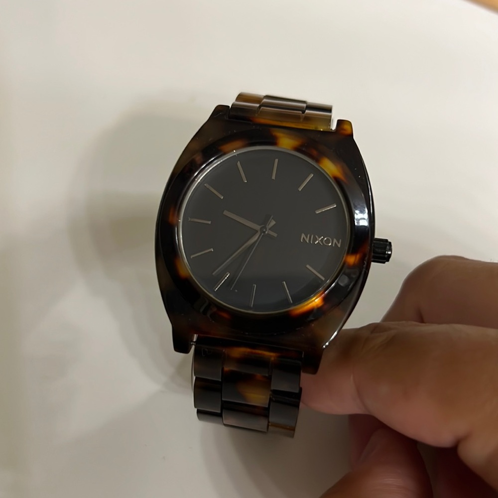 Nixon Tortoise Shell Watch
